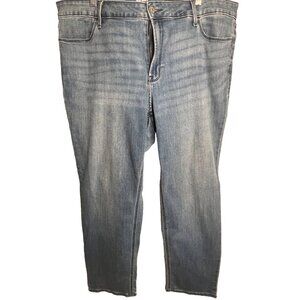 Old Navy women’s jeans plus size 20 high-rise blue stretch pockets medium wash